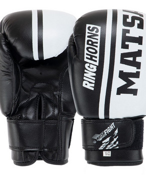 Mănuşi de box piele  Matsa U6571BK