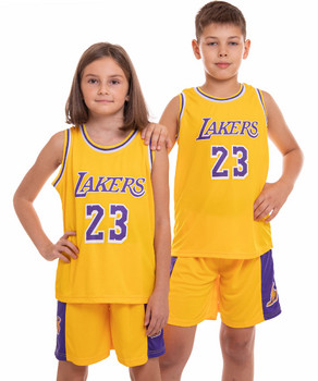 Uniforma de baschet pentru copii NB-Sport NBA LAKERS 23  LA0563