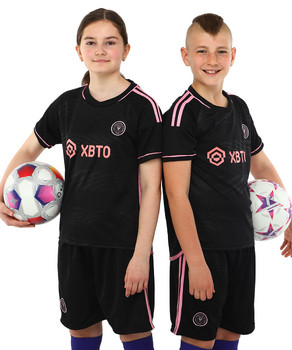 Uniformă de fotbal pentru copii cu simbolurile oaspeților clubului de fotbal INTER MIAMI 2024  IN6361