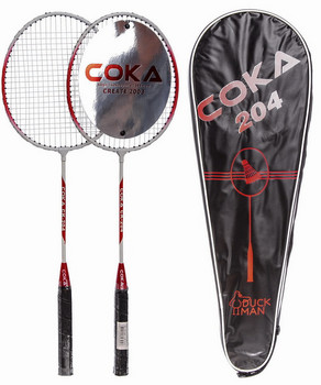 Badminton a setat 2 rachete într-o cutie  COKA  U204