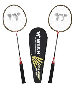 Set de Badminton 2 rachete într - un caz  WISH Alumtec A316K2