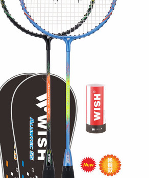 Set de Badminton 2 rachete într - un caz WISH Alumtec A55K2