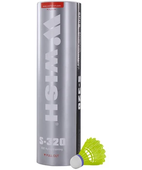 Set navele de badminton plasticgalben  (6 buc) Wish S320Y6