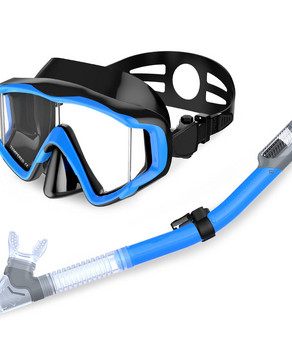 Set mască de înot cu tub Waspo Set snorkeling DMV71