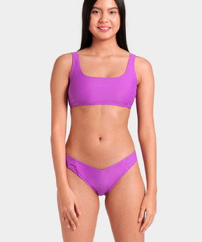 Costum Baie Femei arena TEAM STRIPE BIKINI BRALETTE 007057