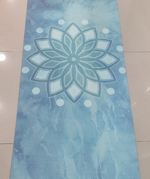 Yoga mat suede rubber two-layer 3mm 840393