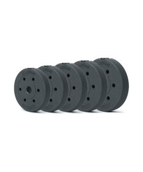 Bar atletic cu plastic.discuri(77kg)  801377