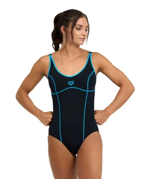 Costum Baie Femei arena WOMEN’S ARENA TANIA CLIP BACK SWIMSUIT ONE PIECE 005974