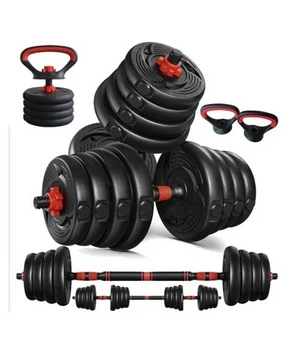 Set de gantere cu mreana si greutati 6in1 multifunctional 2x20 kg 8037240