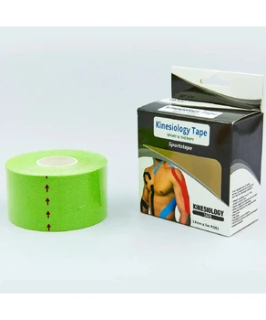 Kinezio tape (Kinesio tape, KT Tape) эластичный пластырь 5m 48635