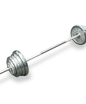 Barbell atletic crom. 125 kg 80122127