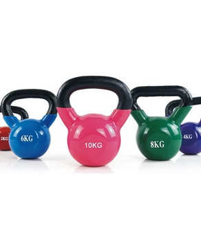 Greutate din fontă cu acoperire de vinil 6 kg 801386