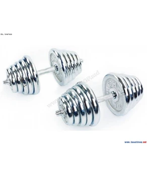 Gantere Supergym 40 kg (pereche) 800440