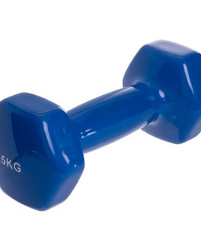 Gantere acoperite cu vinil 1x1.5 kg A8015