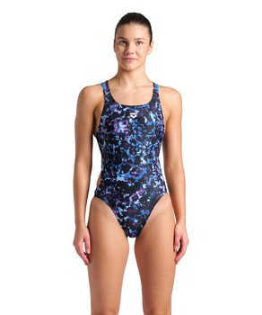 Costum Baie Femei arena ROCKIN SWIMSUIT SWIM TECH MULTI 008159