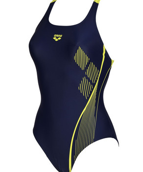Costum Baie Femei arena W SWIMSUIT SWIM PRO BACK GRAPHIC 005130