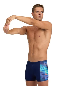 COSTUM BAIE BARBATI  arena OVERLAP SWIM SHORT 006158
