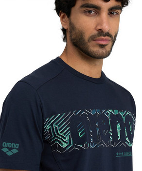 Tricou  arena T-SHIRT LOGO COTTON 005336