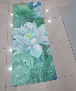 Yoga mat suede rubber two-layer 3mm 840393